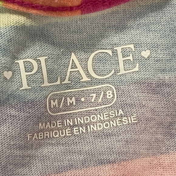 Bundle of 2 :Colorful Striped Dress & Pineapple Graphic dress girls 6-7 / 7-8 - Picture 9 of 9